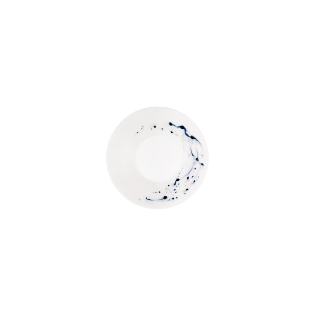 Jaune de Chrome, Blue impression, Coffee saucer