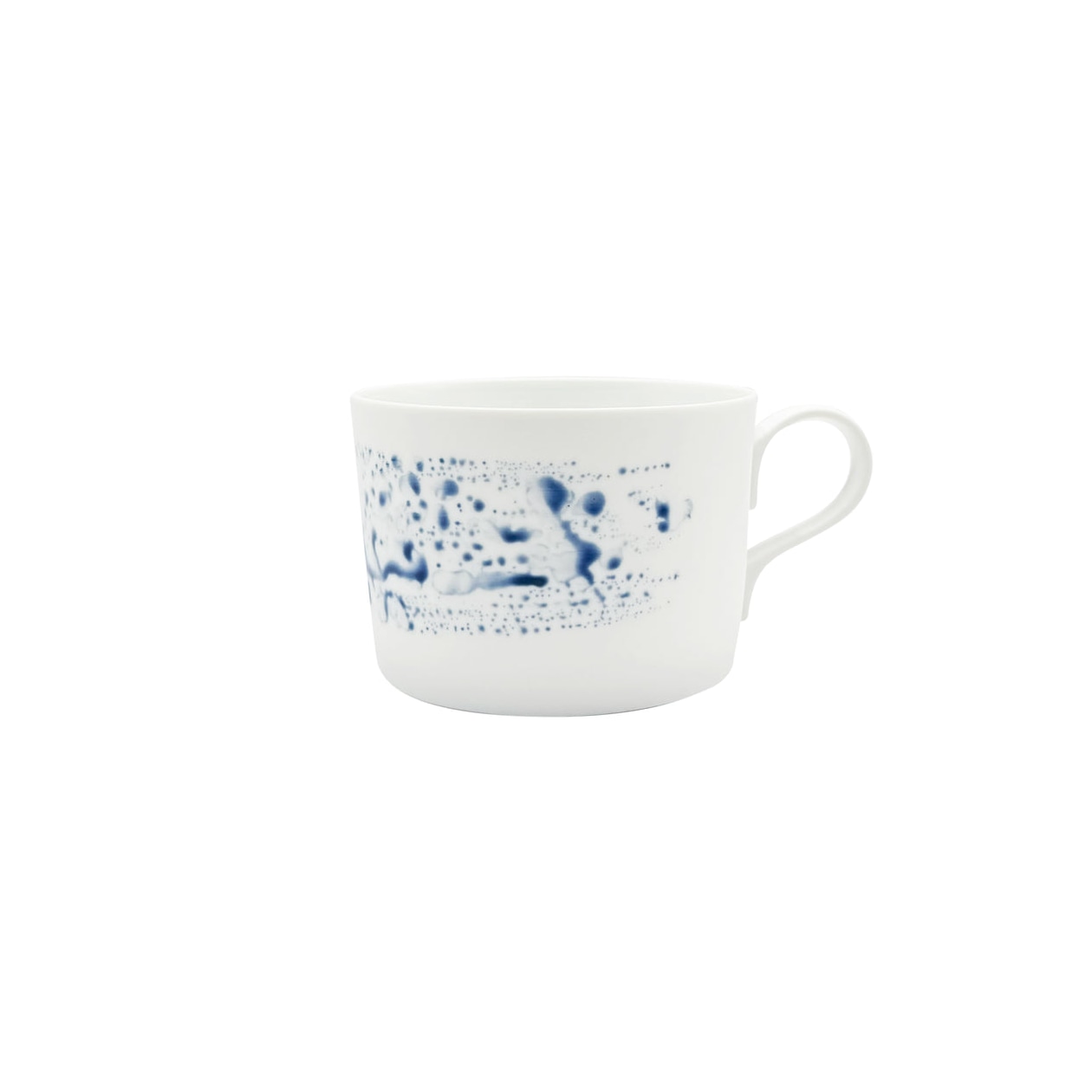 Jaune de Chrome, Blue impression, Breakfast cup