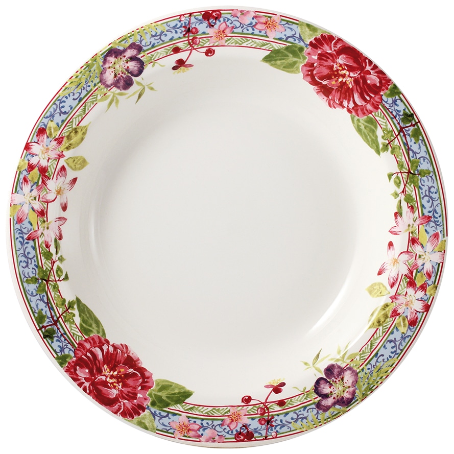 Gien, Millefleurs, Deep round dish