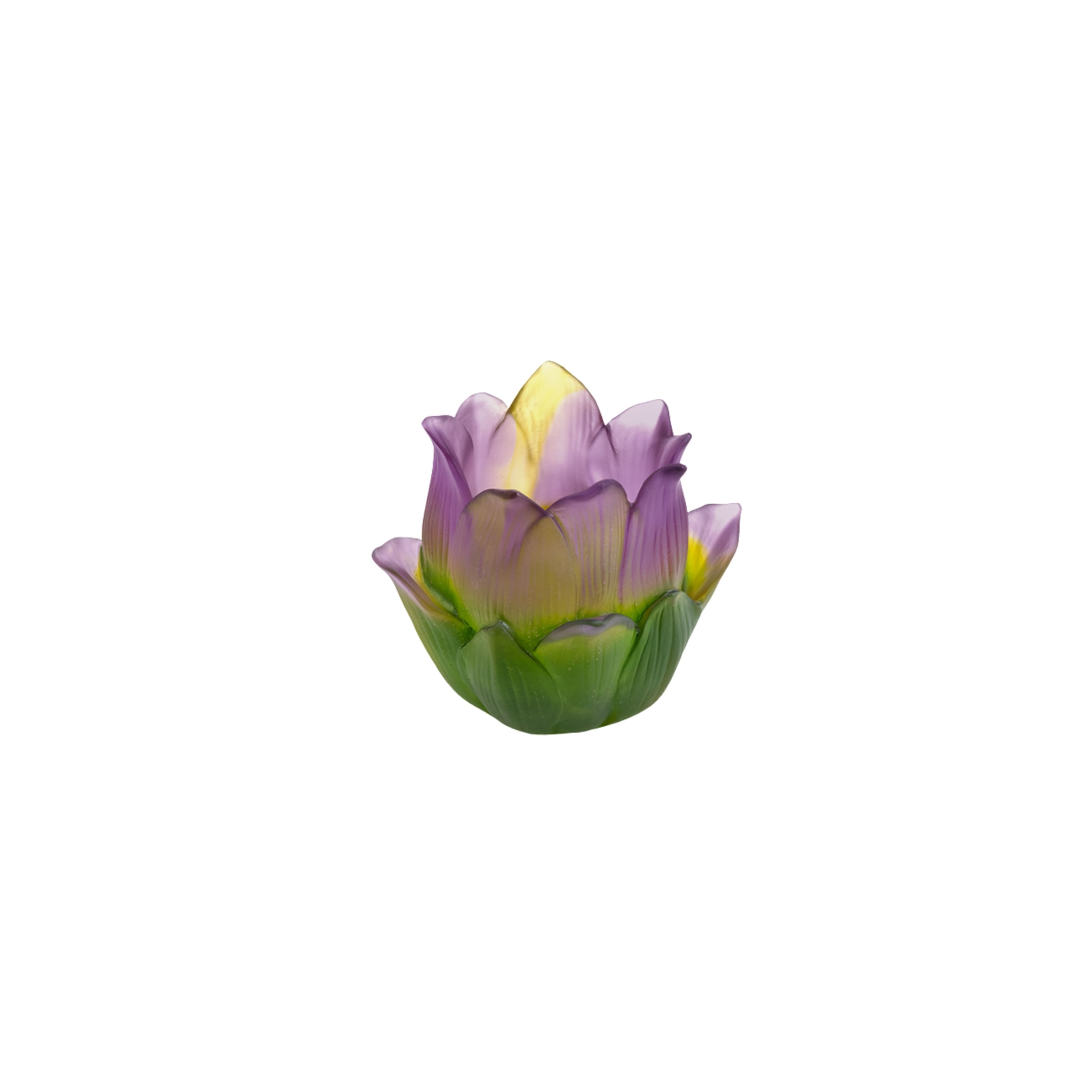 Daum, Jardin de Lotus, Candle holder, limited edition