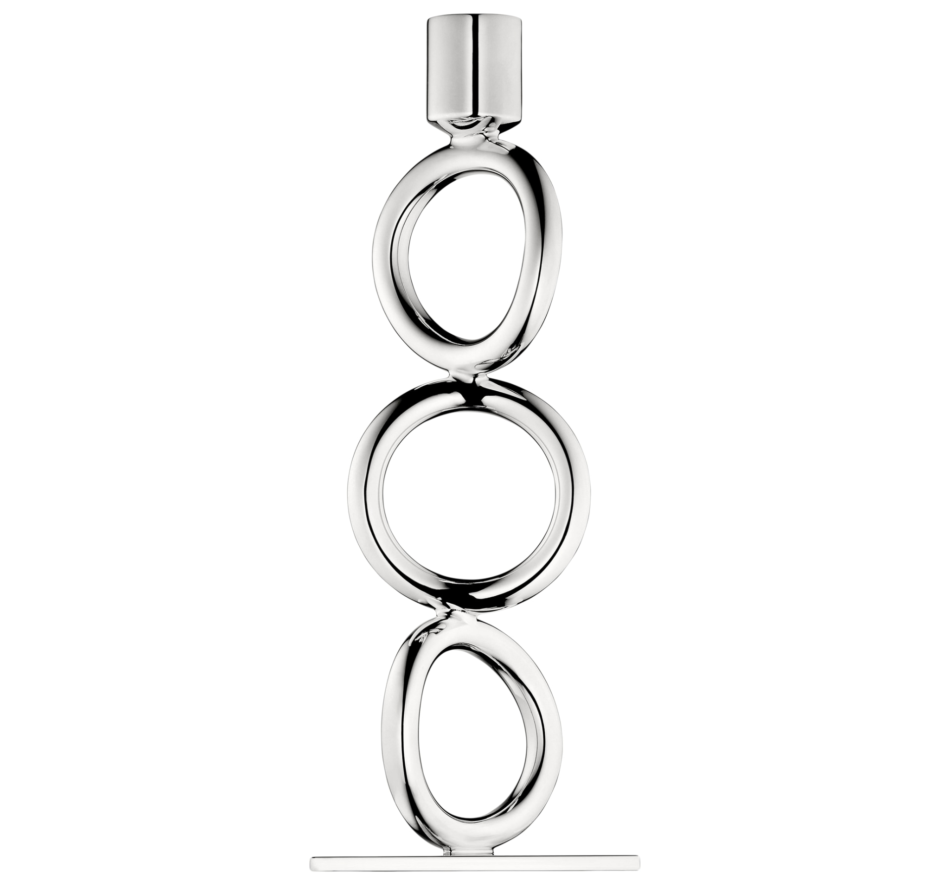 Christofle, Vertigo accessories, 3-ring candlestick