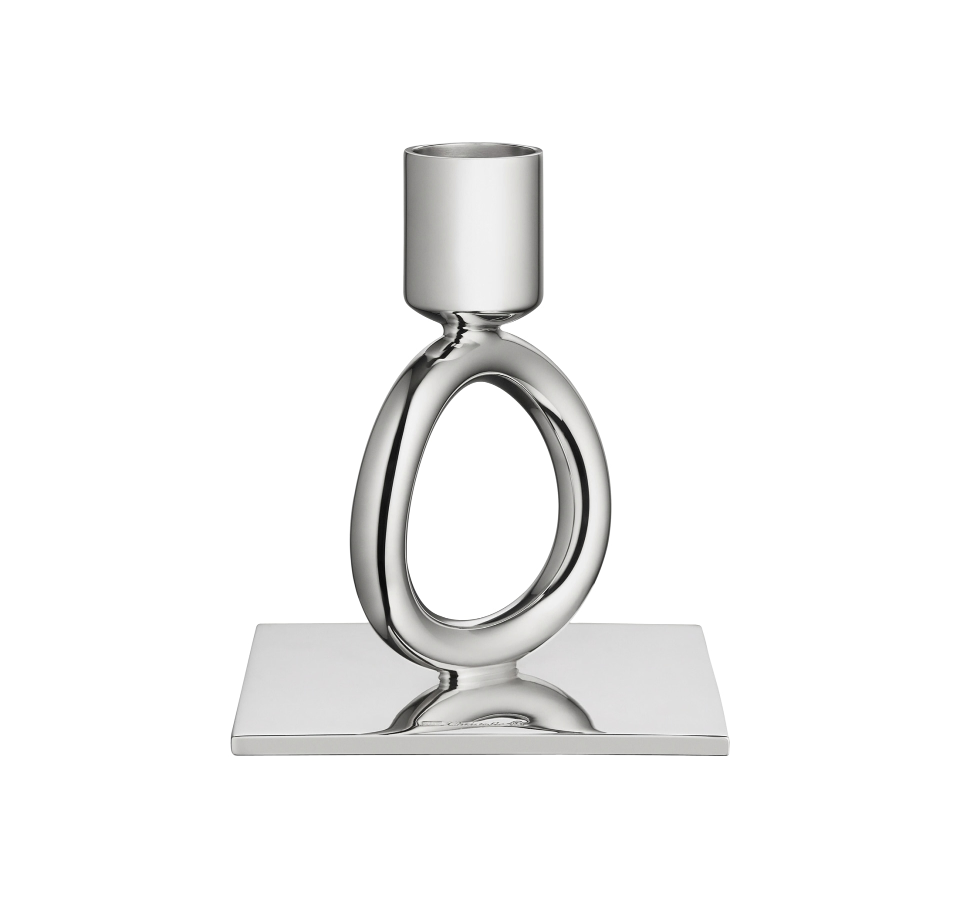 Christofle, Vertigo accessories, 1-ring candlestick