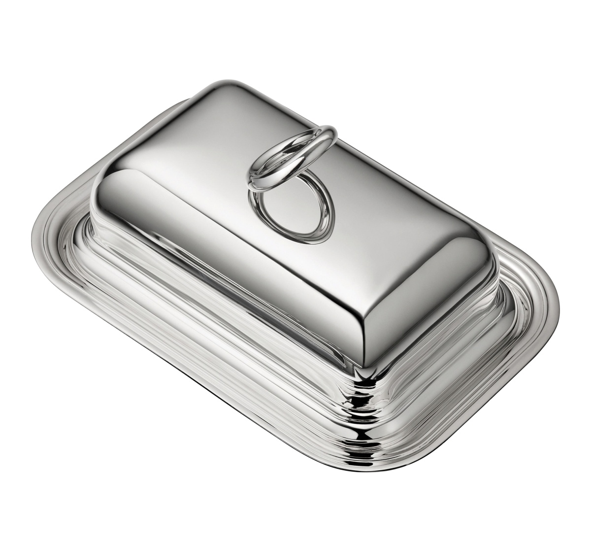 Christofle, Vertigo accessories, Butter dish