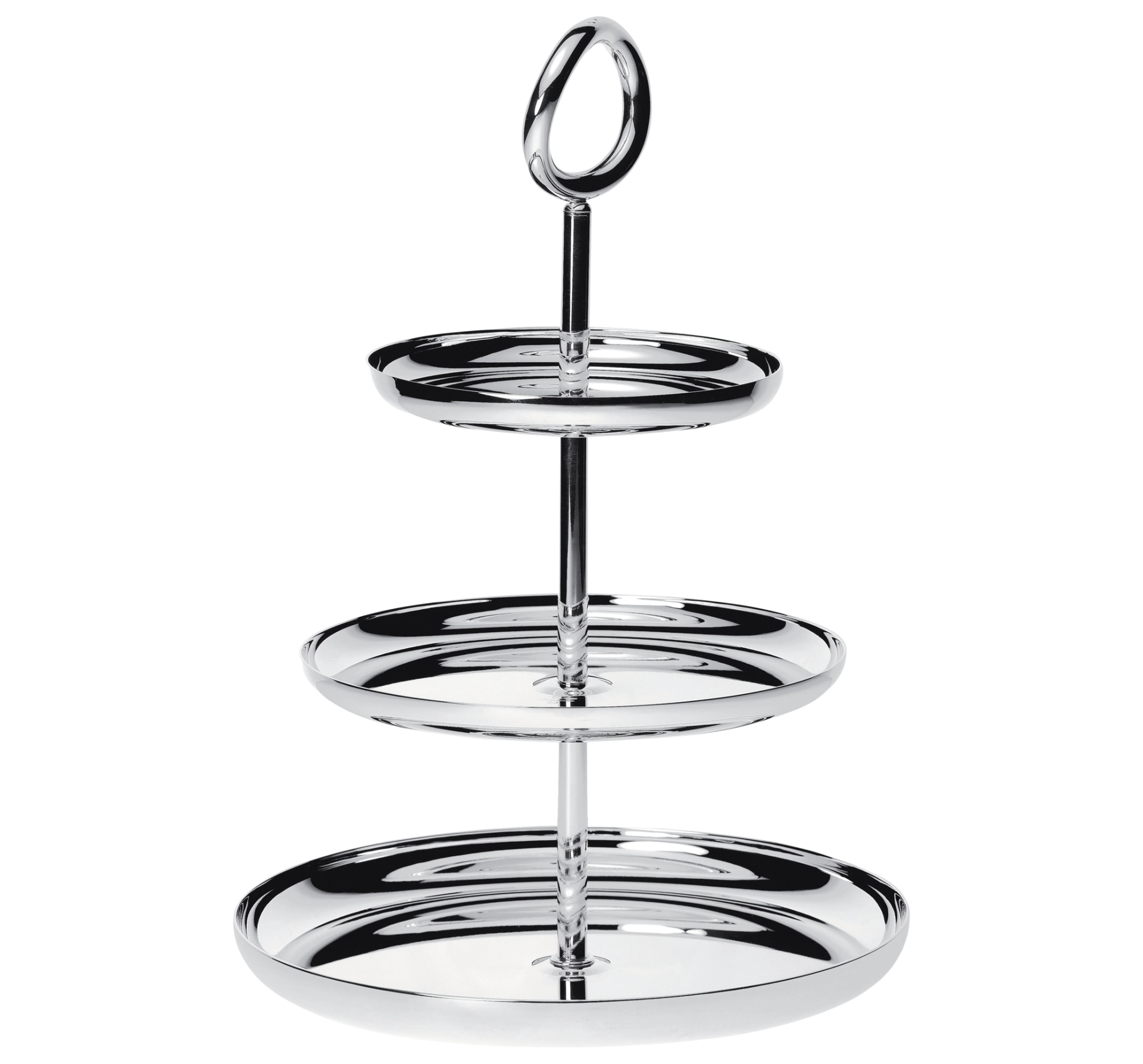 Christofle, Vertigo accessories, 3-tier pastry stand