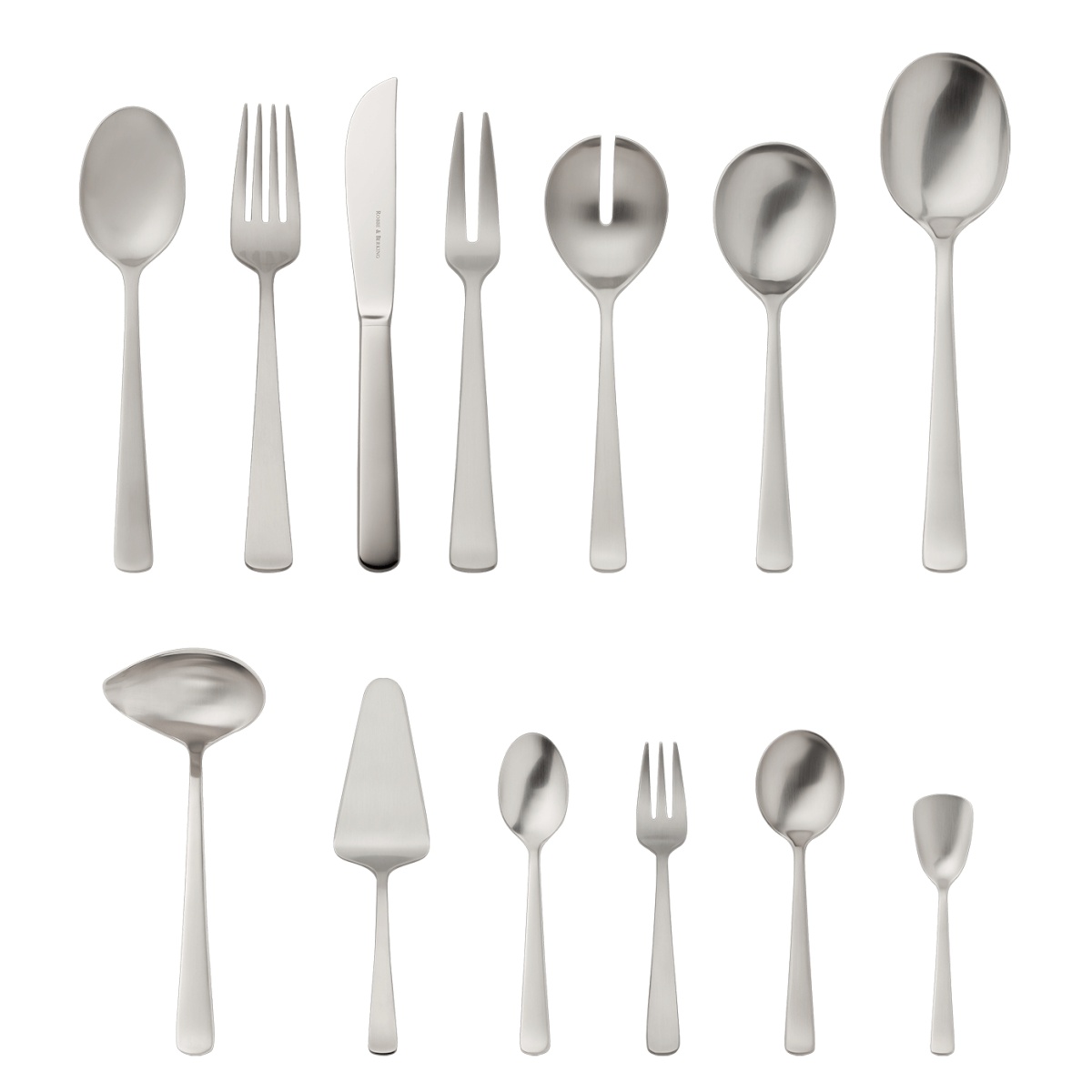 Robbe & Berking, Atlantic, stainless steel, 40-piece set