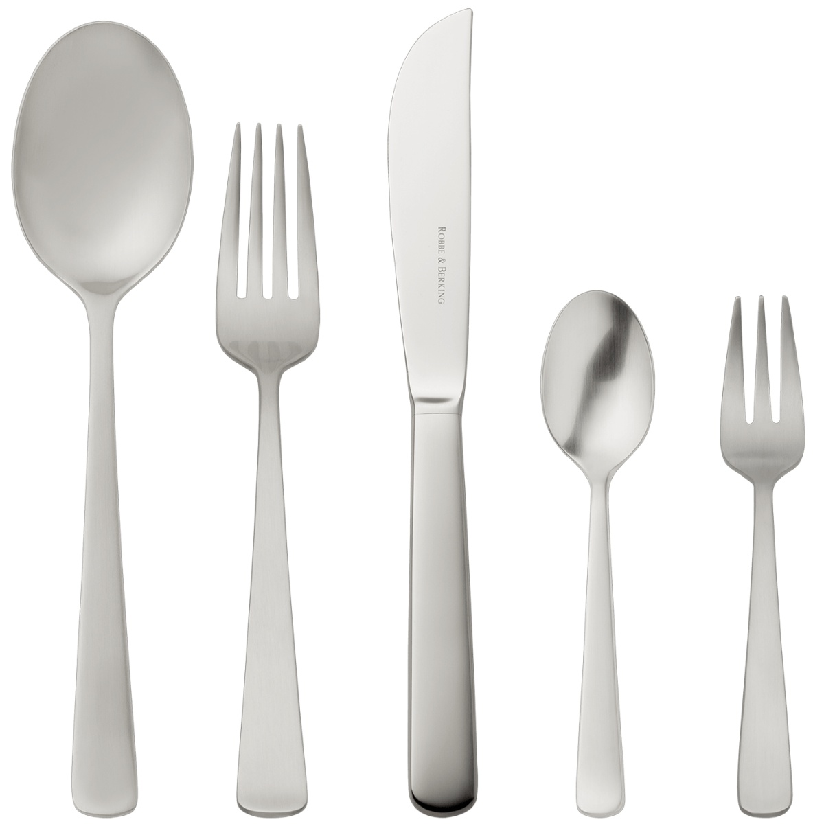 Robbe & Berking, Atlantic, stainless steel, 5-piece place setting