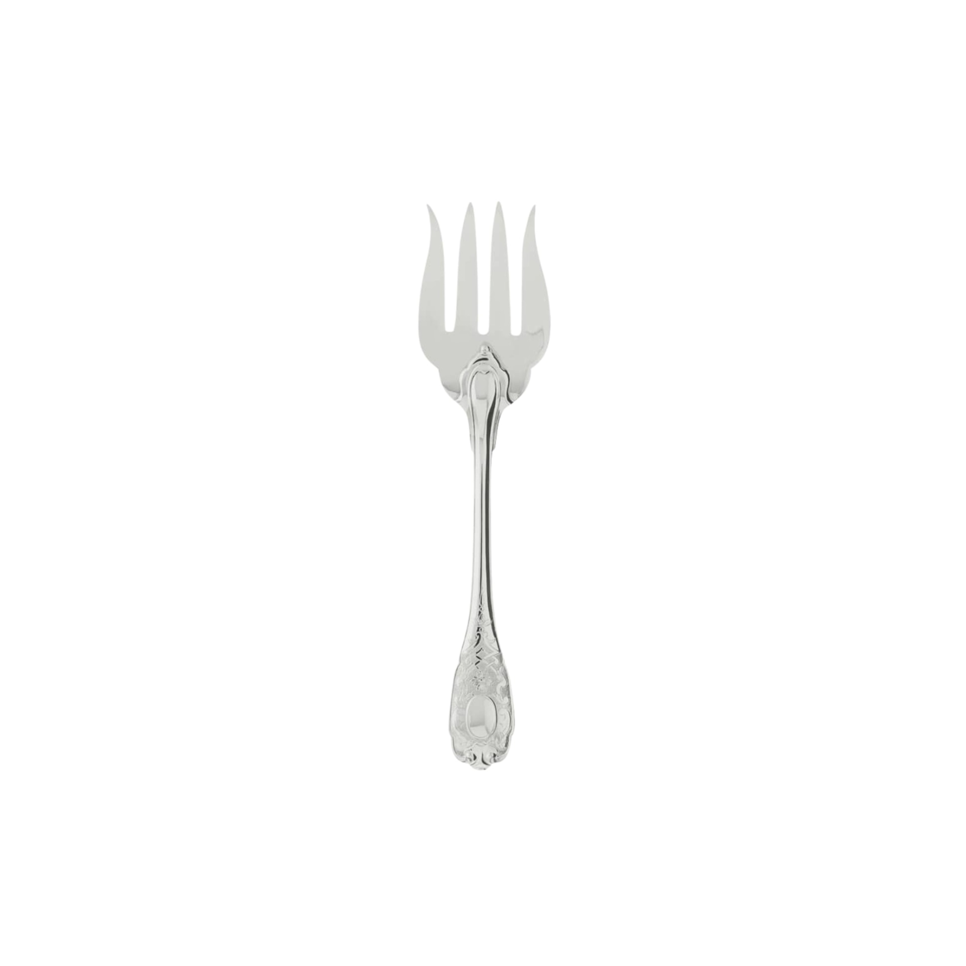Puiforcat, Elysée, sterling silver, Cold meat fork