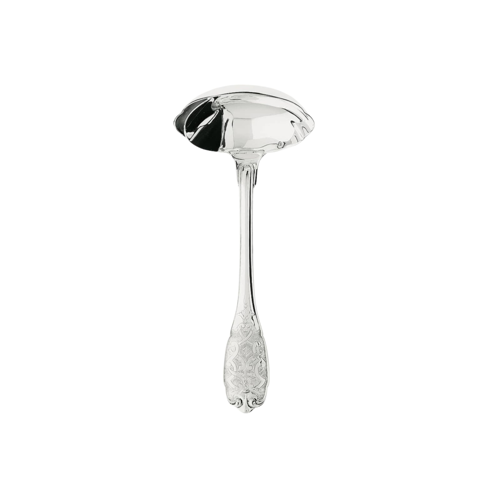 Puiforcat, Elysée, sterling silver, Fat & lean gravy ladle