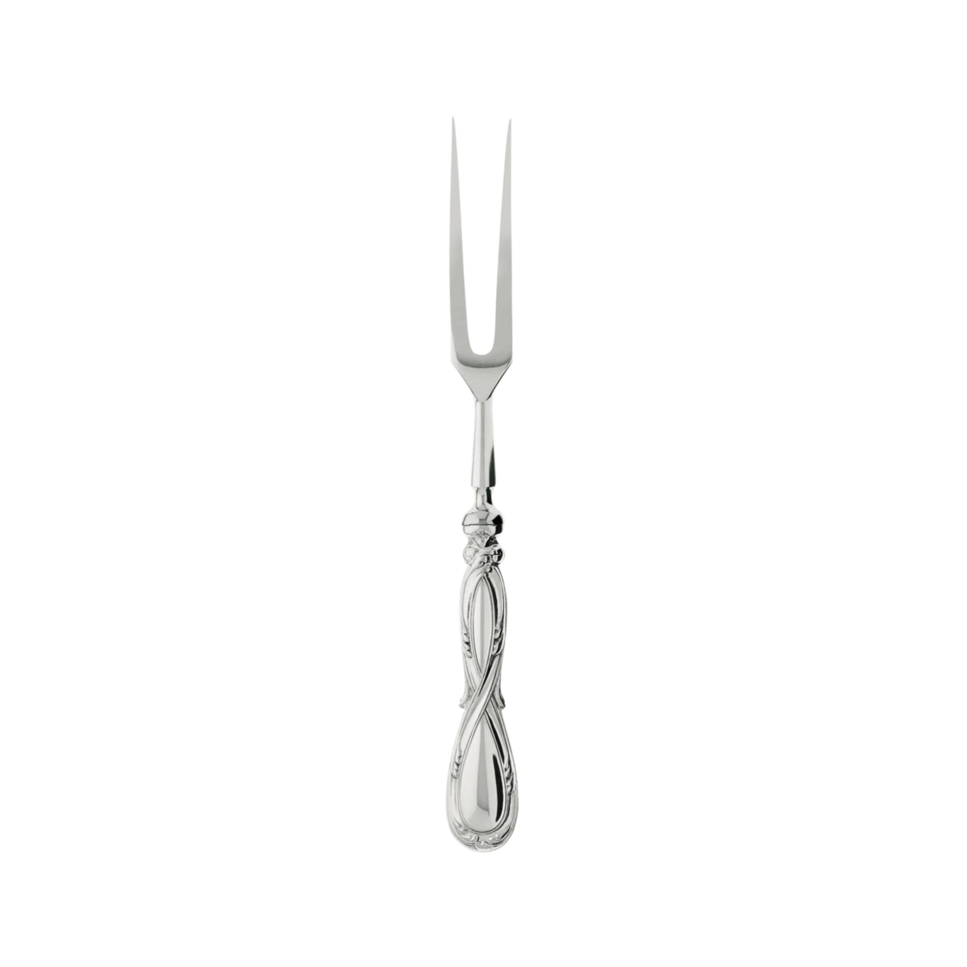 Puiforcat, Royal, sterling silver, Carving serving fork