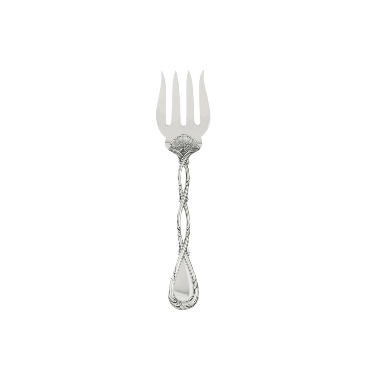 Puiforcat, Royal, sterling silver, Cold meat fork