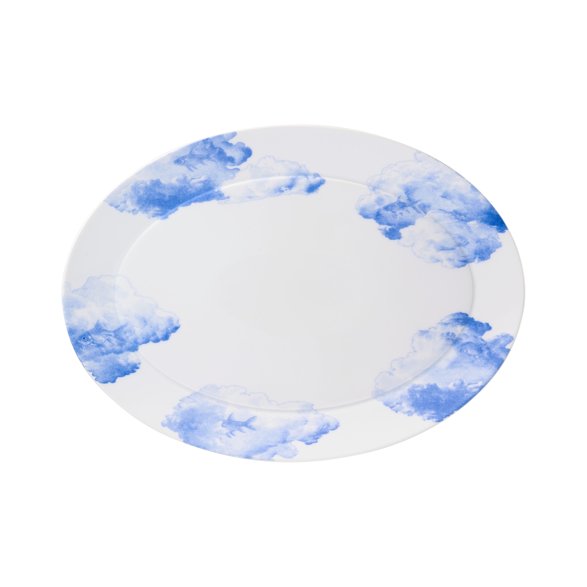 Fürstenberg, Auréole rêverie, Oval platter, large