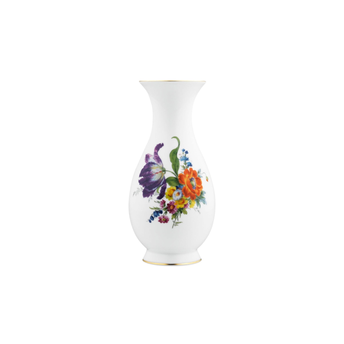 Fürstenberg, Alt fürstenberg bunte blume, Vase, extra large