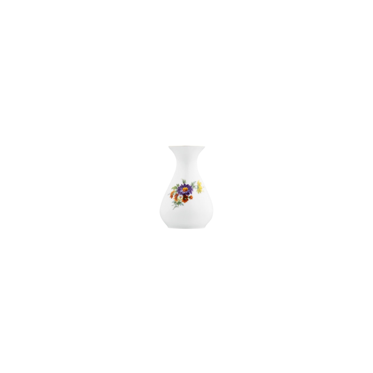 Fürstenberg, Alt fürstenberg bunte blume, Vase, small