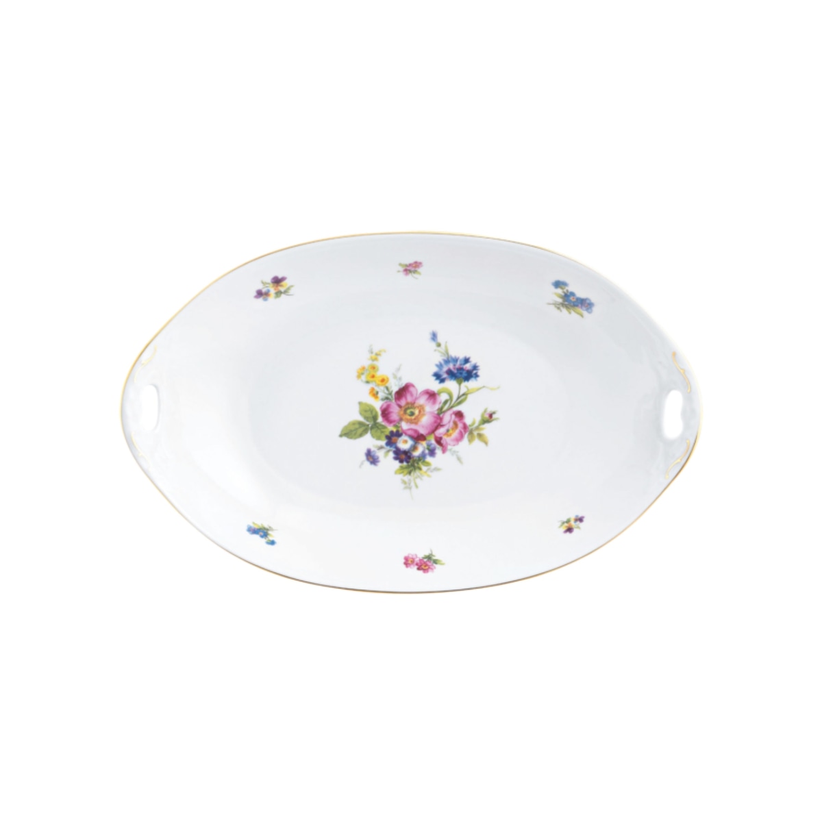 Fürstenberg, Alt fürstenberg bunte blume, Bread basket