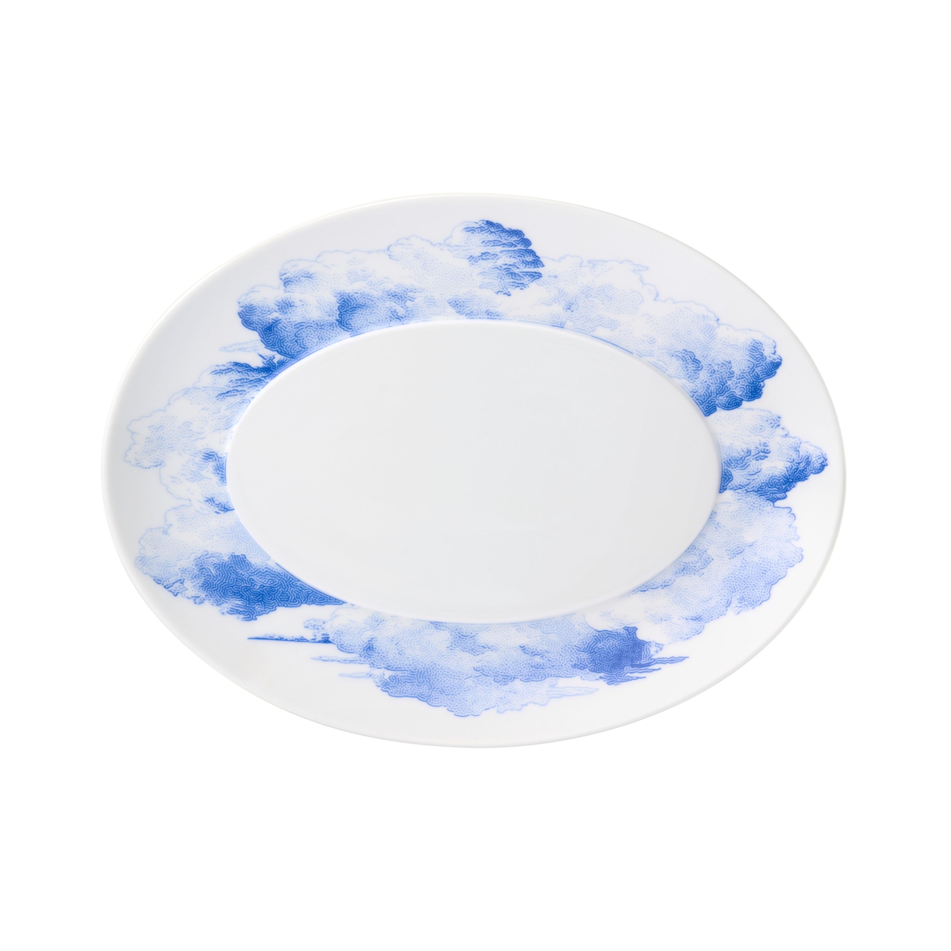 Fürstenberg, Auréole rêverie, Oval platter, small