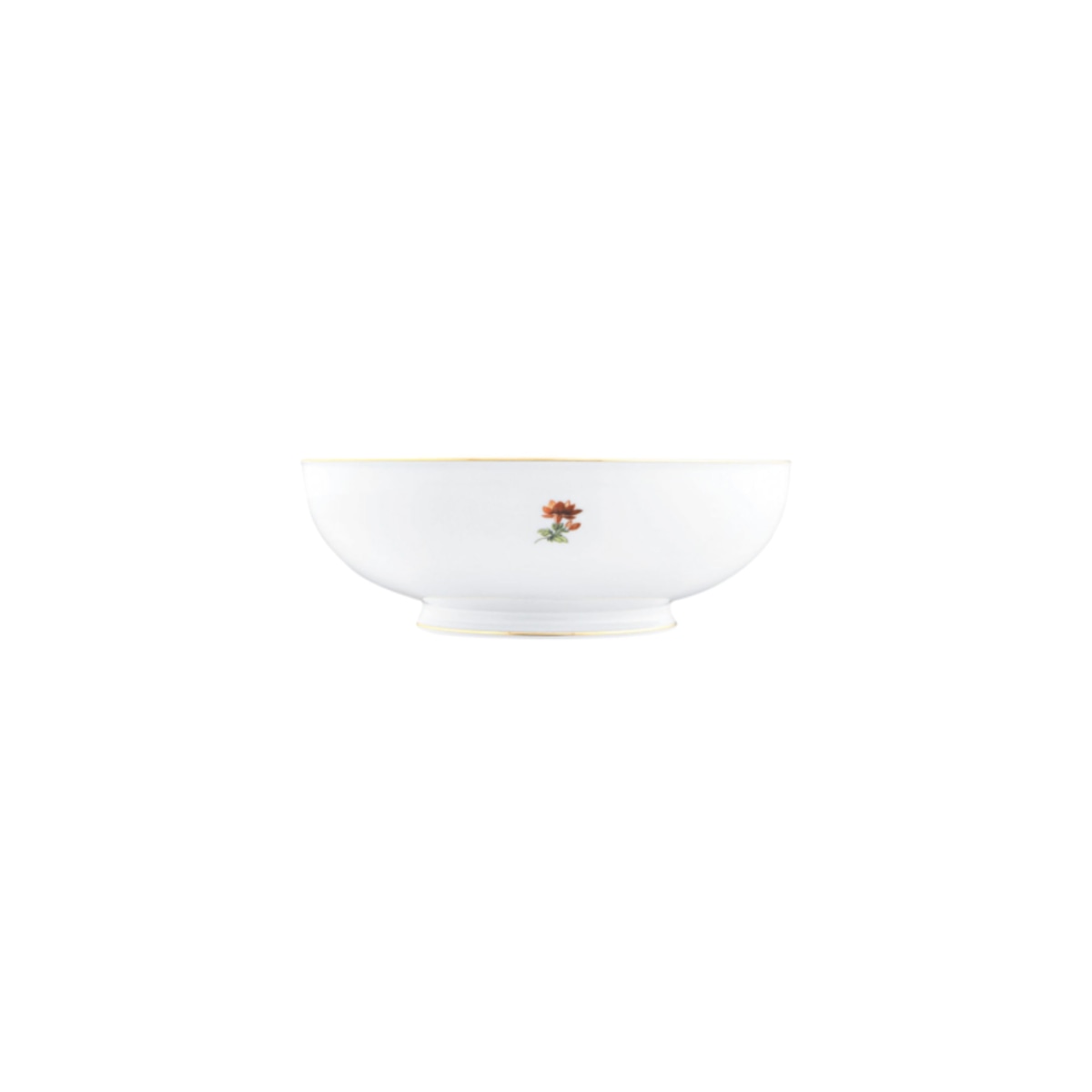 Fürstenberg, Alt fürstenberg bunte blume, Salad bowl, large