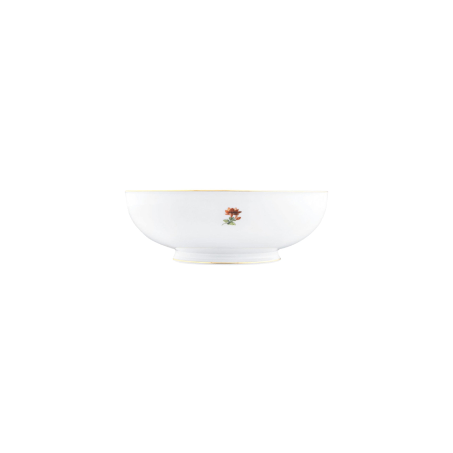 Fürstenberg, Alt fürstenberg bunte blume, Salad bowl, large