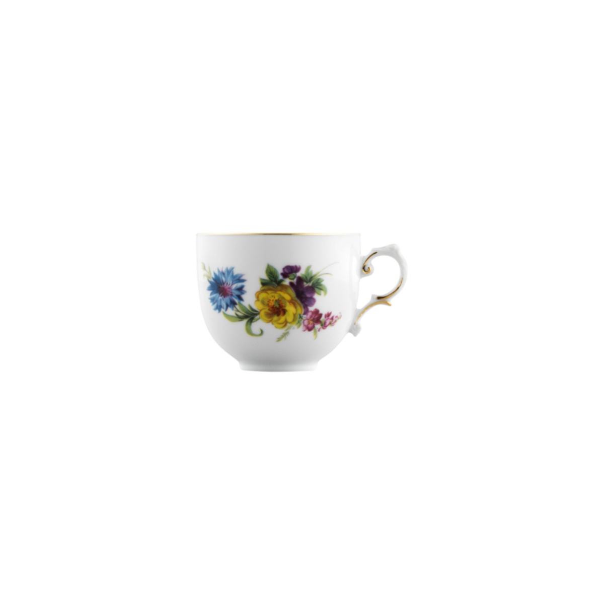 Fürstenberg, Alt fürstenberg bunte blume, Espresso cup