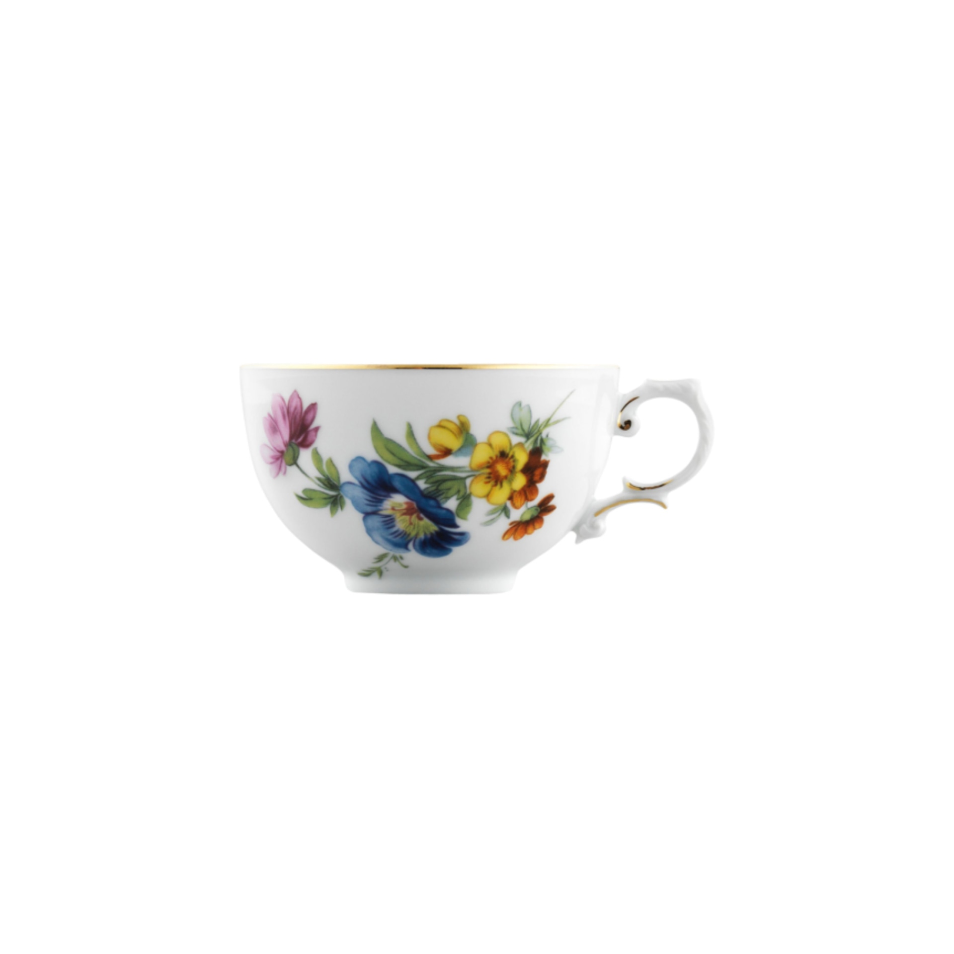 Fürstenberg, Alt fürstenberg bunte blume, Tea cup