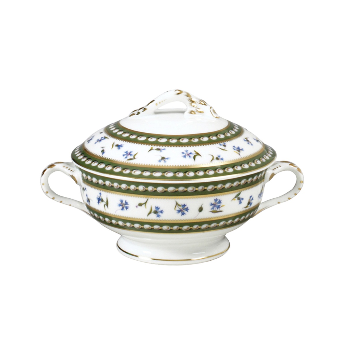 Bernardaud, Marie-Antoinette, GRAVY BOAT WITH COVER