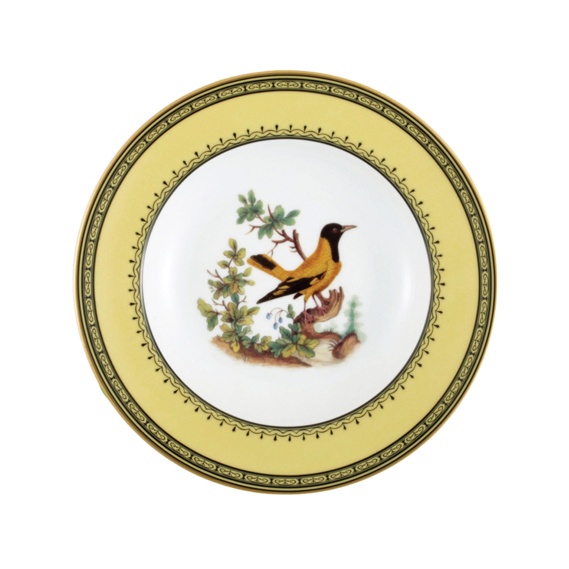Bernardaud, Jardin du Roi, Soup plate with rim