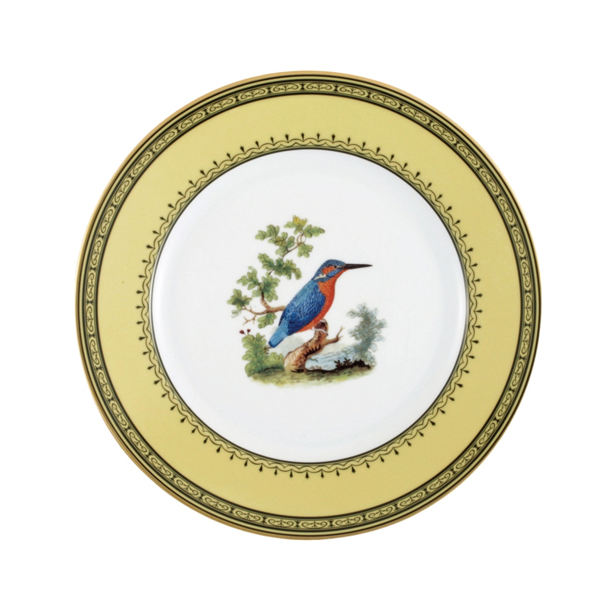 Bernardaud, Jardin du Roi, Dinner plate, kingfisher