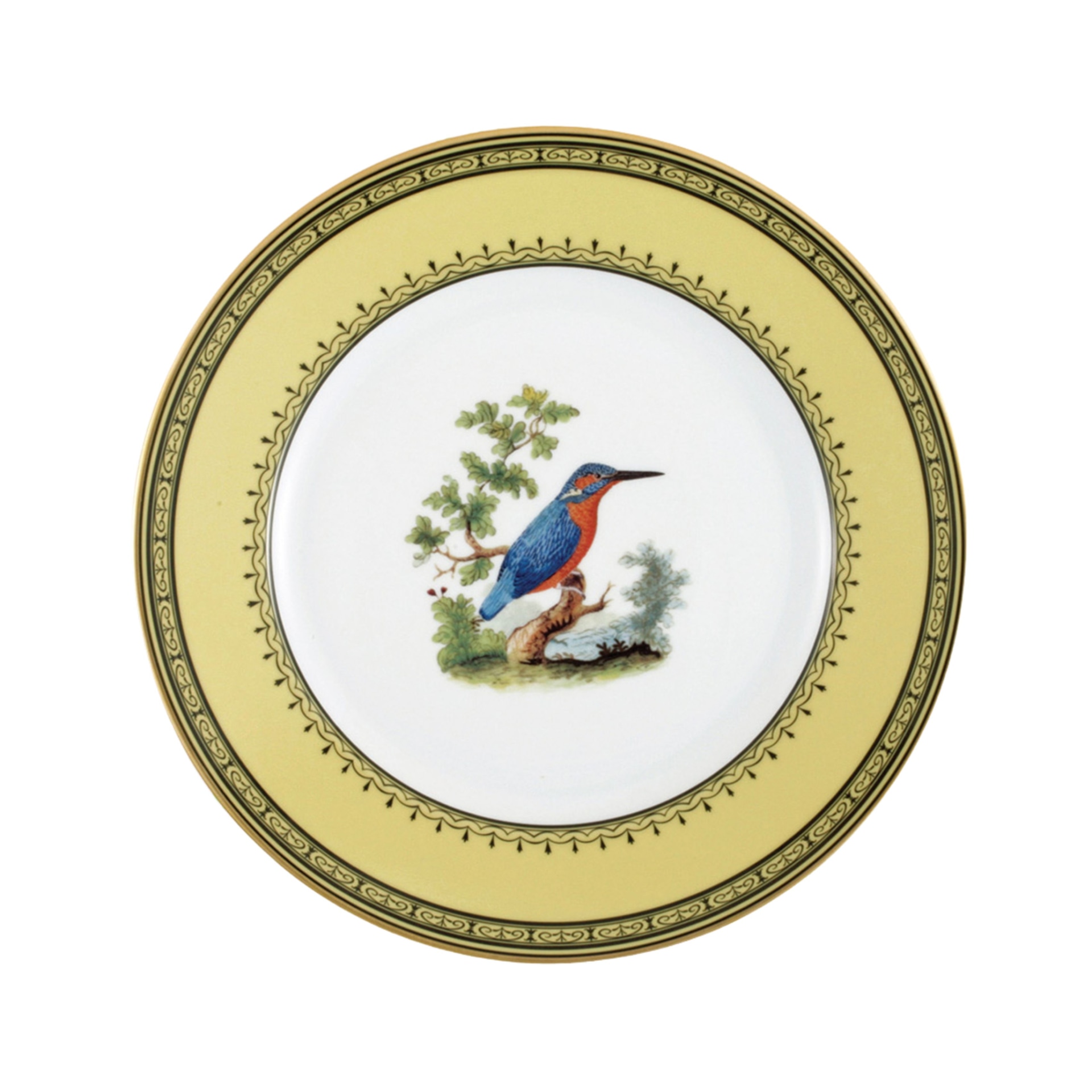 Bernardaud, Jardin du Roi, Dinner plate, kingfisher