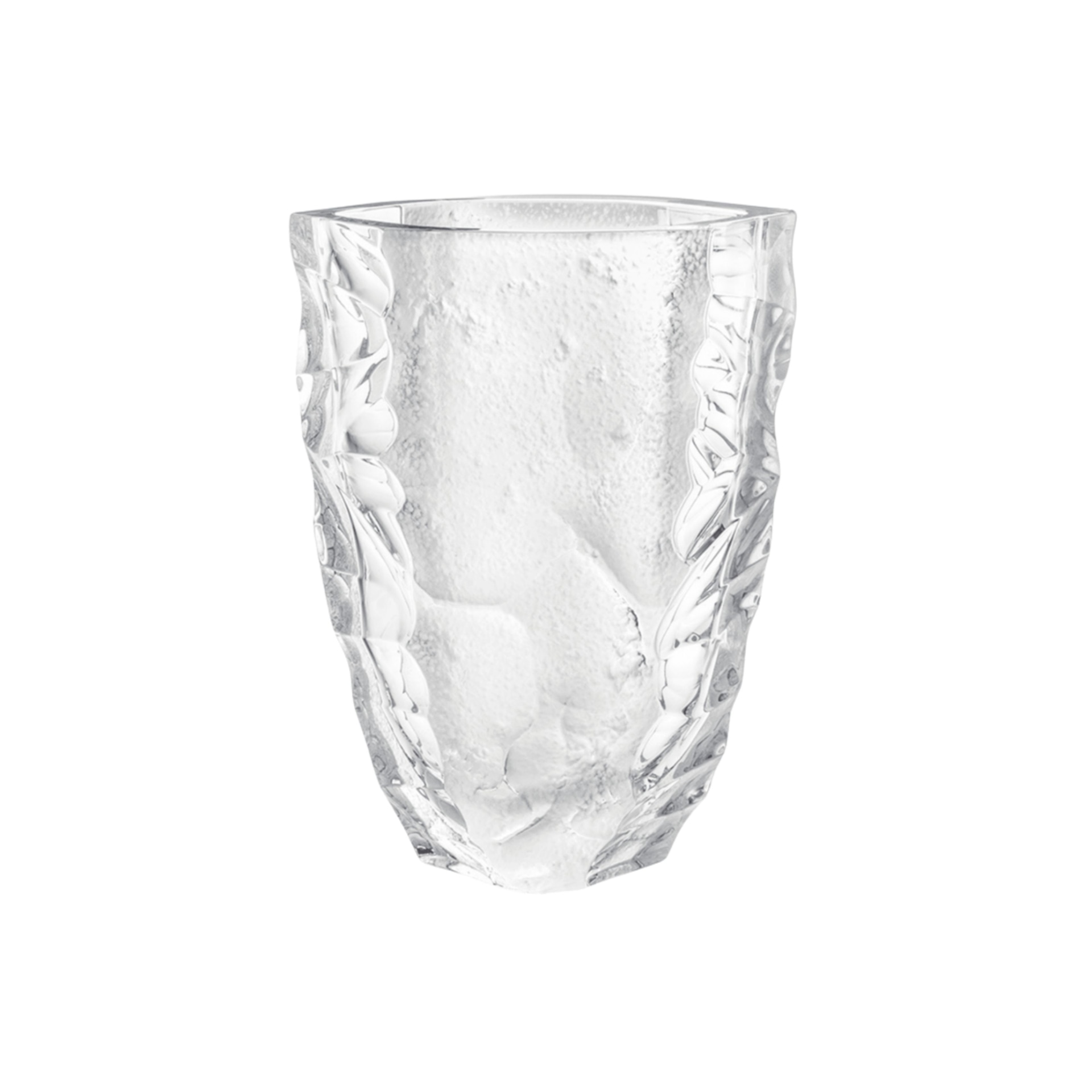Lalique, Silex vases, Large vase, clear