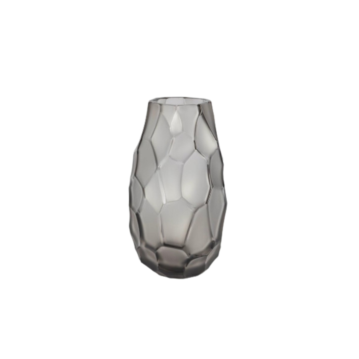 Lalique, Silex vases, Small vase, grey