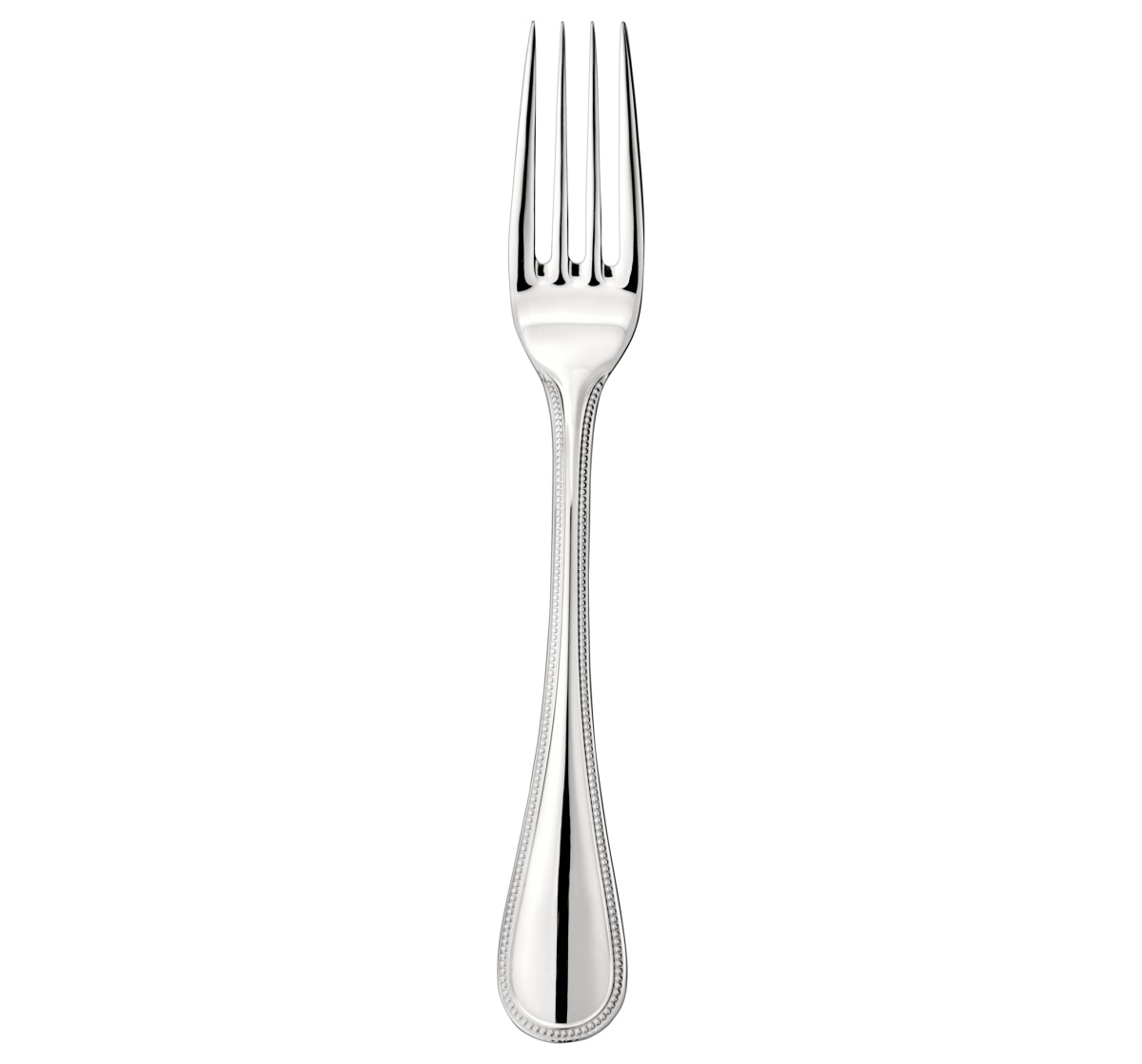Christofle, Perles cutlery, stainless steel, Dinner fork