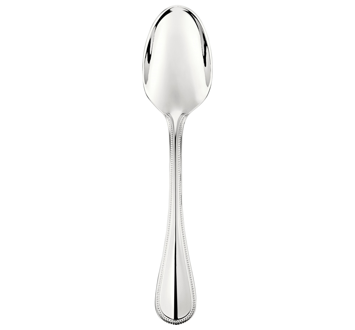 Christofle, Perles cutlery, stainless steel, Table spoon