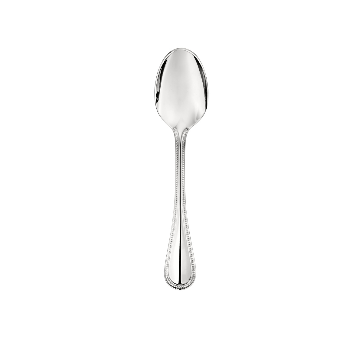 Christofle, Perles cutlery, stainless steel, Dessert spoon