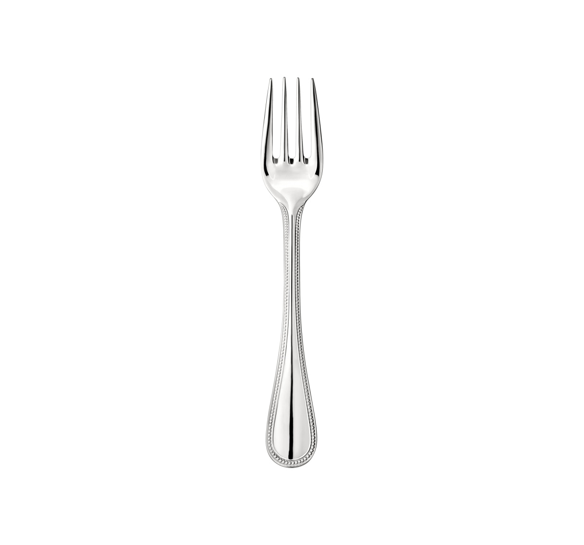 Christofle, Perles cutlery, stainless steel, Salad fork