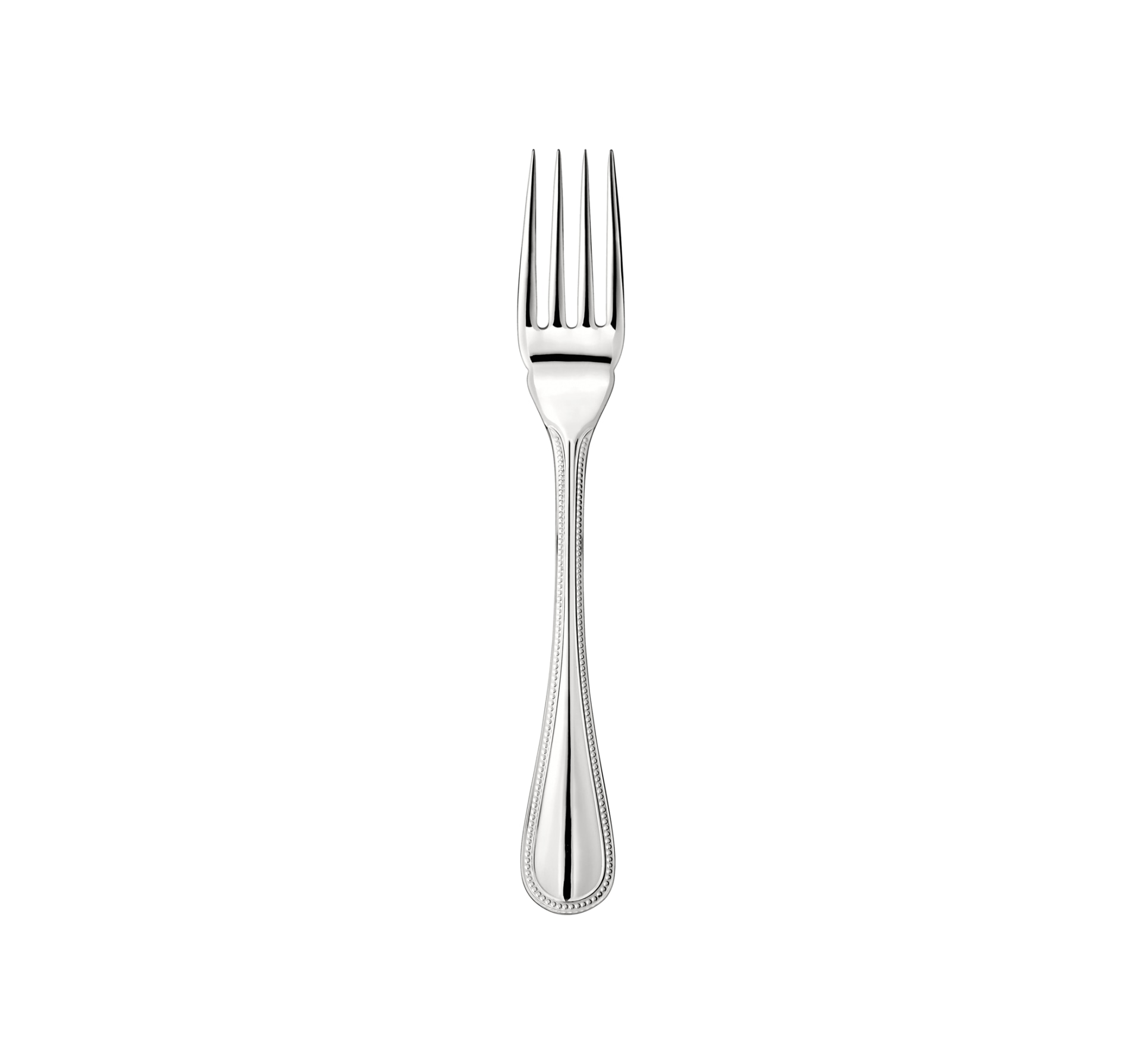 Christofle, Perles cutlery, stainless steel, Fish fork