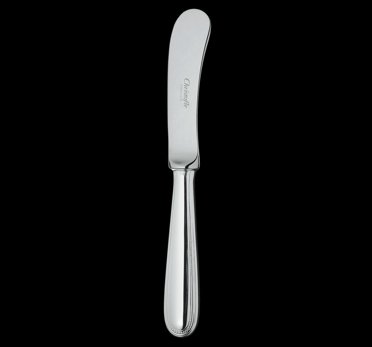 Christofle, Perles cutlery, stainless steel, Butter spreader