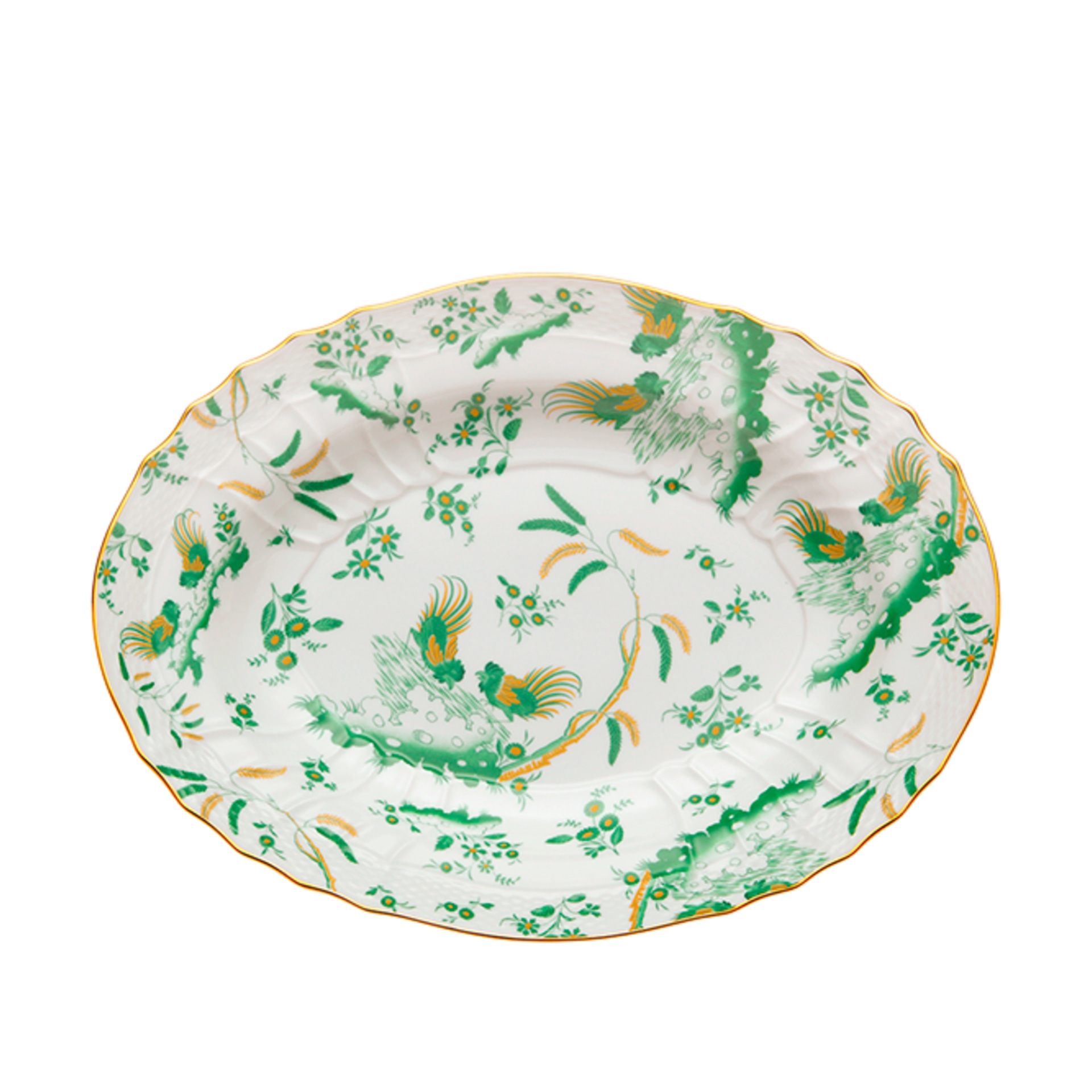 Ginori 1735, Oro Di Doccia, Large oval platter