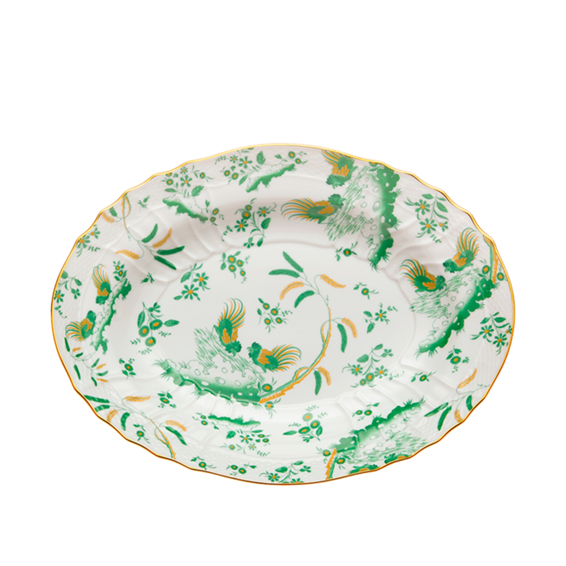 Ginori 1735, Oro Di Doccia, Oval platter