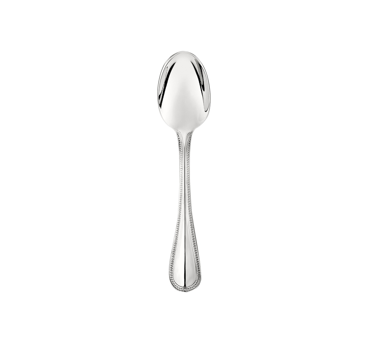 Christofle, Perles cutlery, stainless steel, Espresso spoon