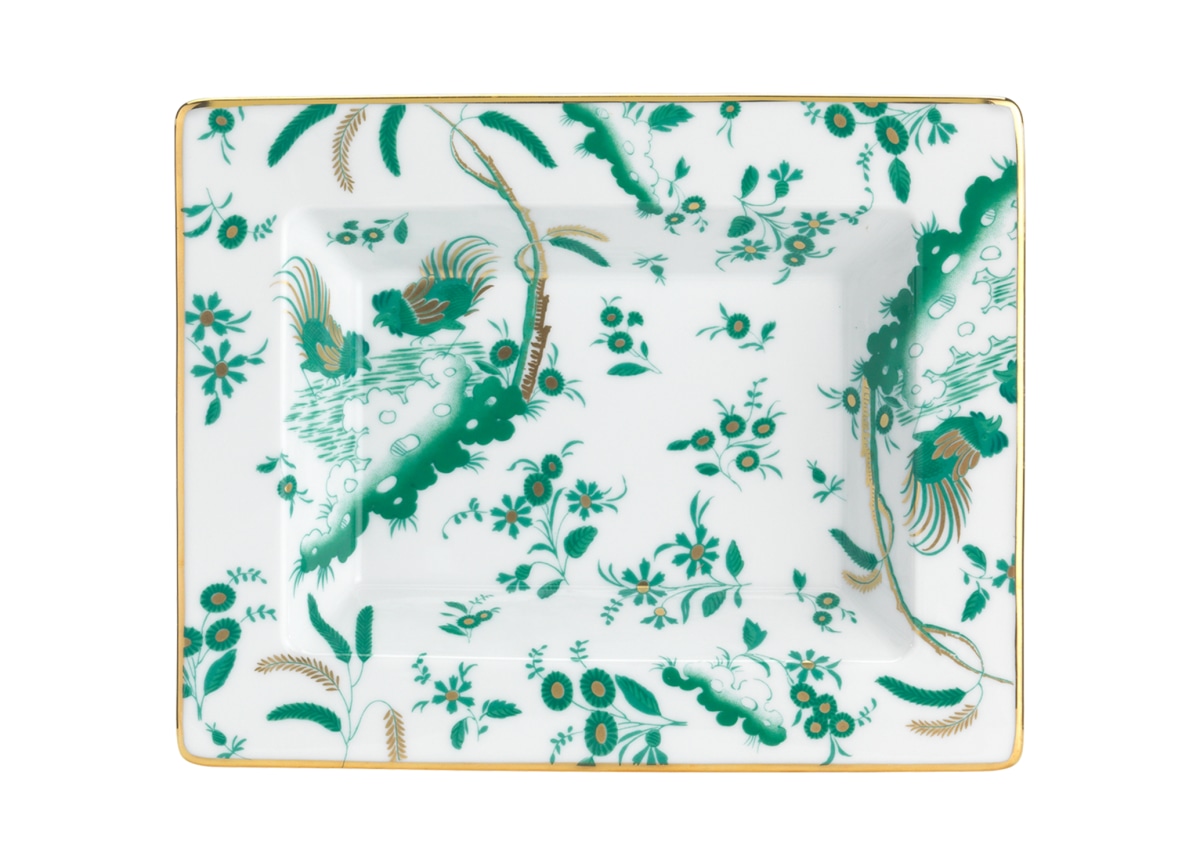 Ginori 1735, Oro Di Doccia, Rectangular change tray