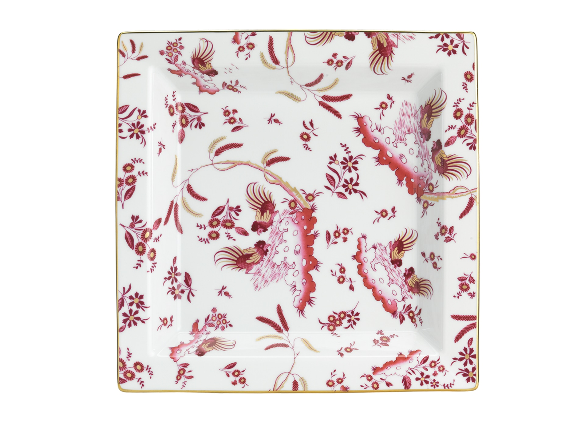 Ginori 1735, Oro Di Doccia, LARGE SQUARE CHANGE TRAY