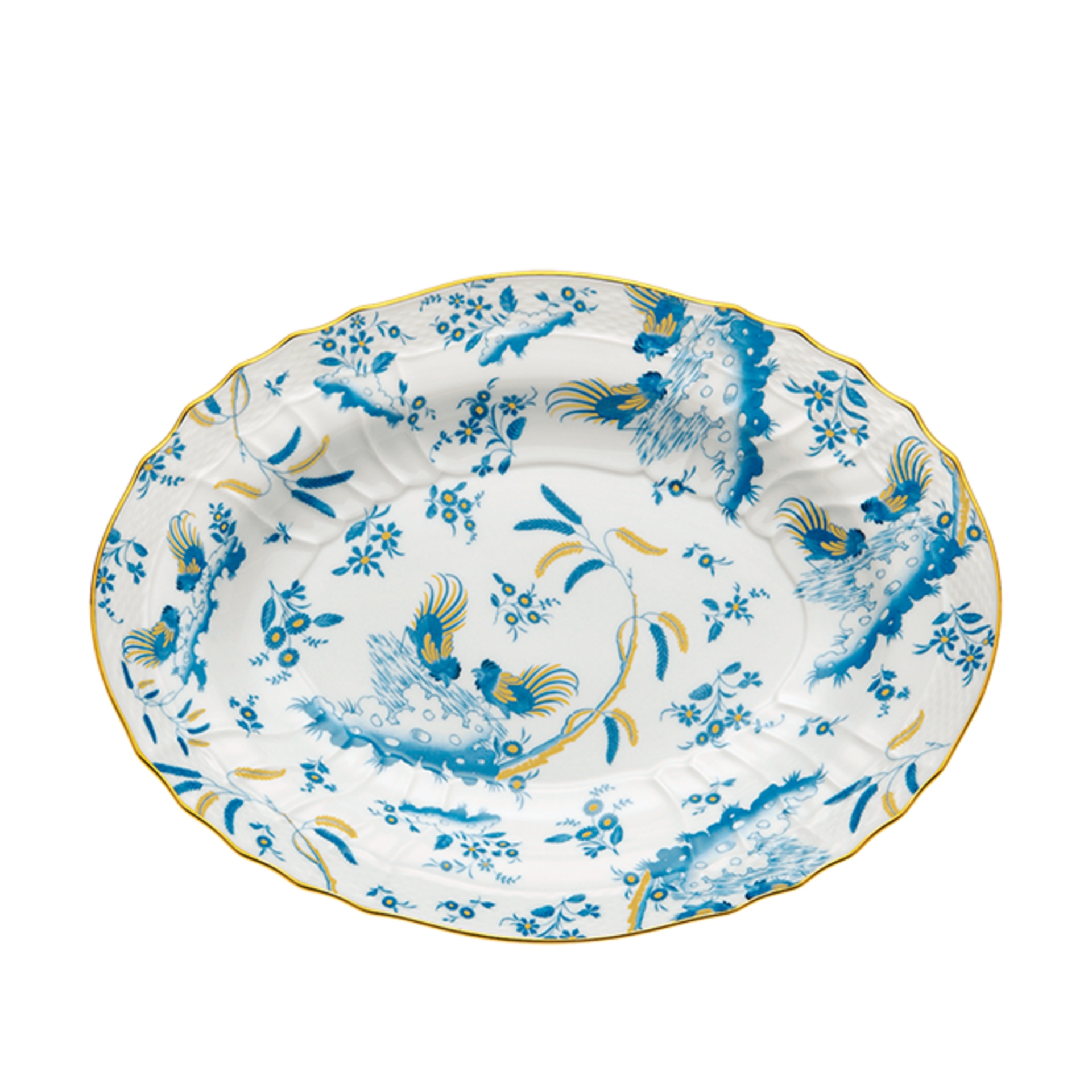 Ginori 1735, Oro Di Doccia, Large oval platter