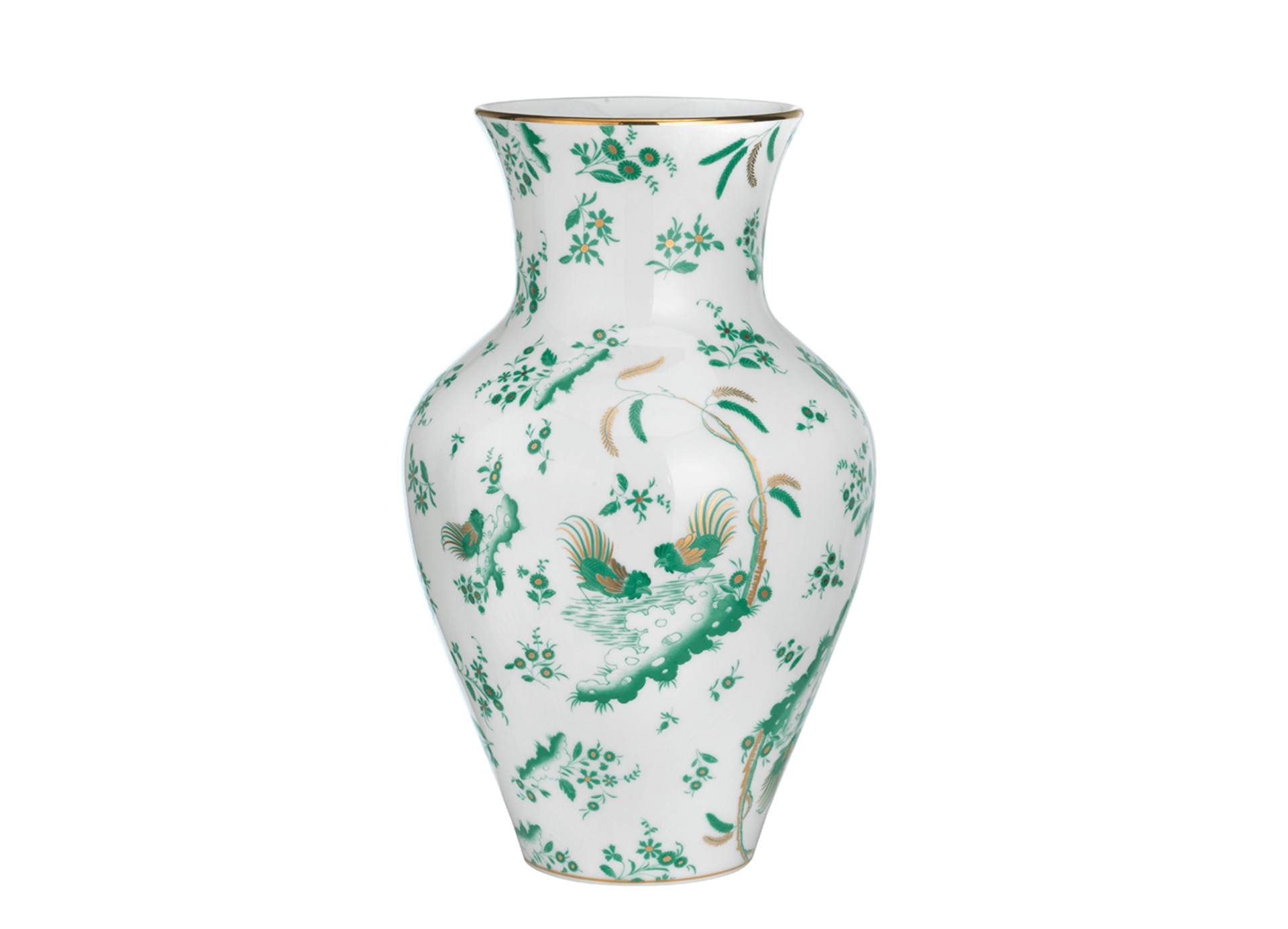 Ginori 1735, Oro Di Doccia, Large ming vase