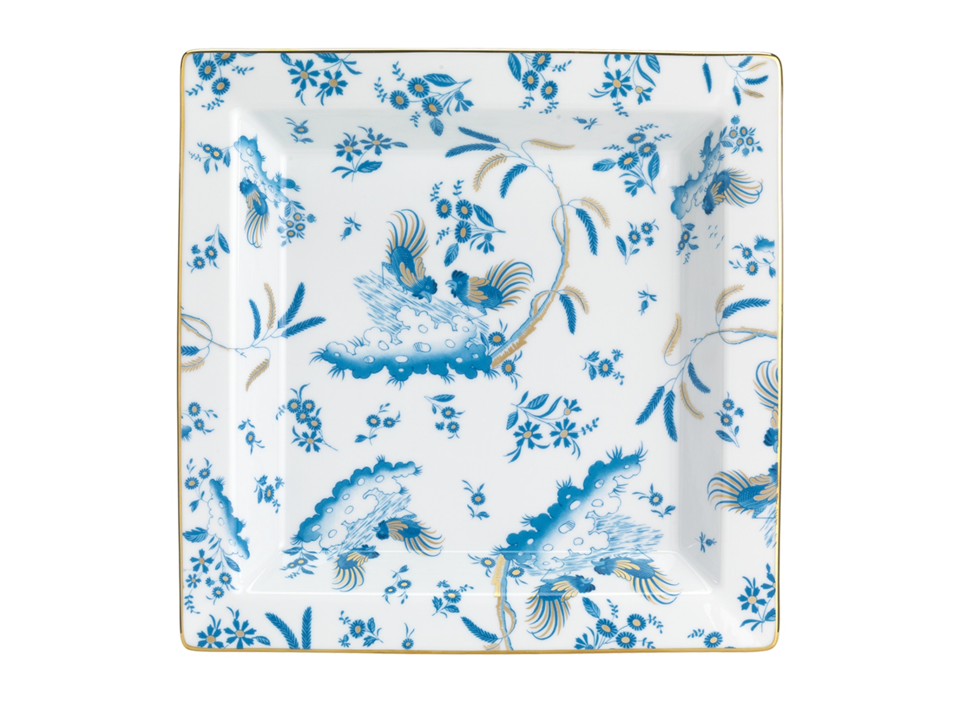 Ginori 1735, Oro Di Doccia, LARGE SQUARE CHANGE TRAY