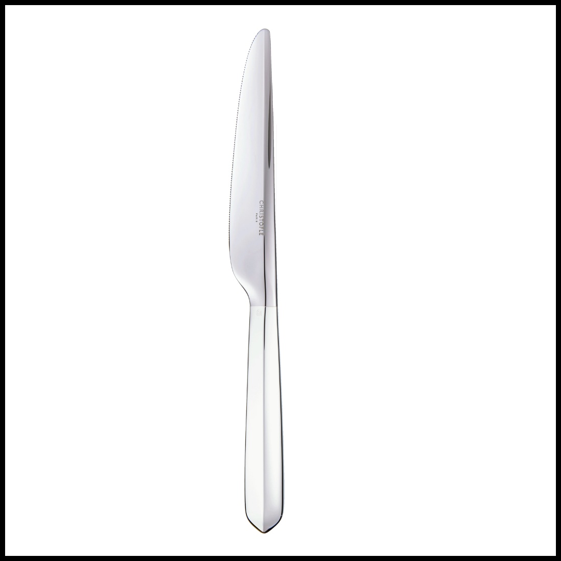 Christofle, Infini cutlery, Serrated dinner knife