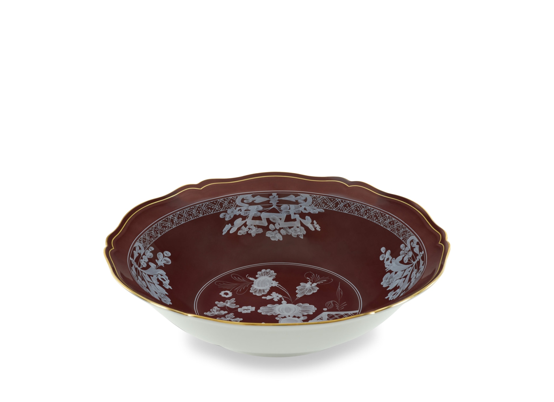 Ginori 1735, Oriente Italiano Castagna & Meringa, Serving bowl