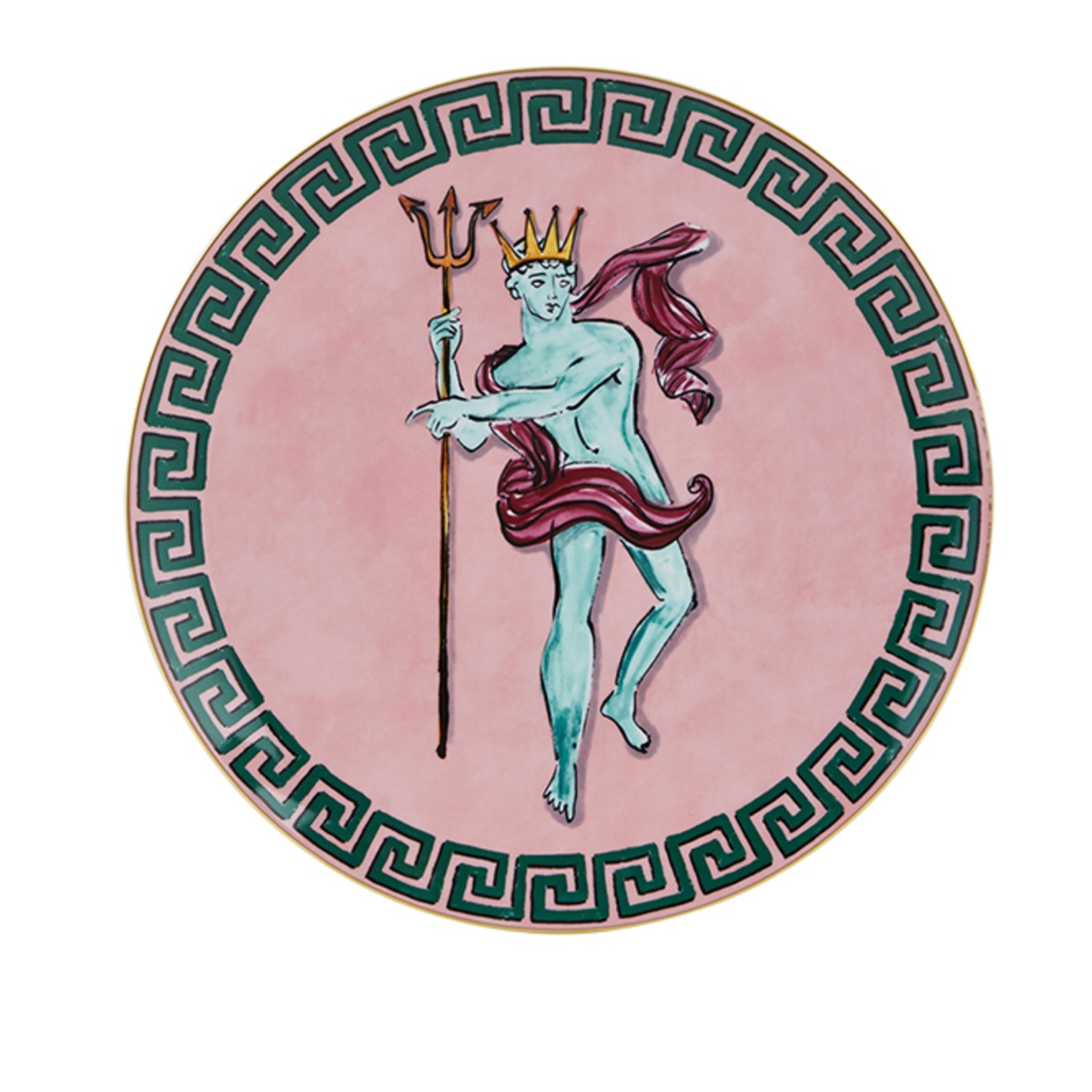 Ginori 1735, Il viaggio di Nettuno, Presentation plate