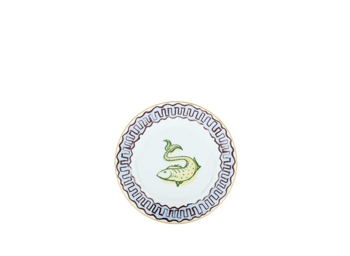 Ginori 1735, Il viaggio di Nettuno, Dessert plate