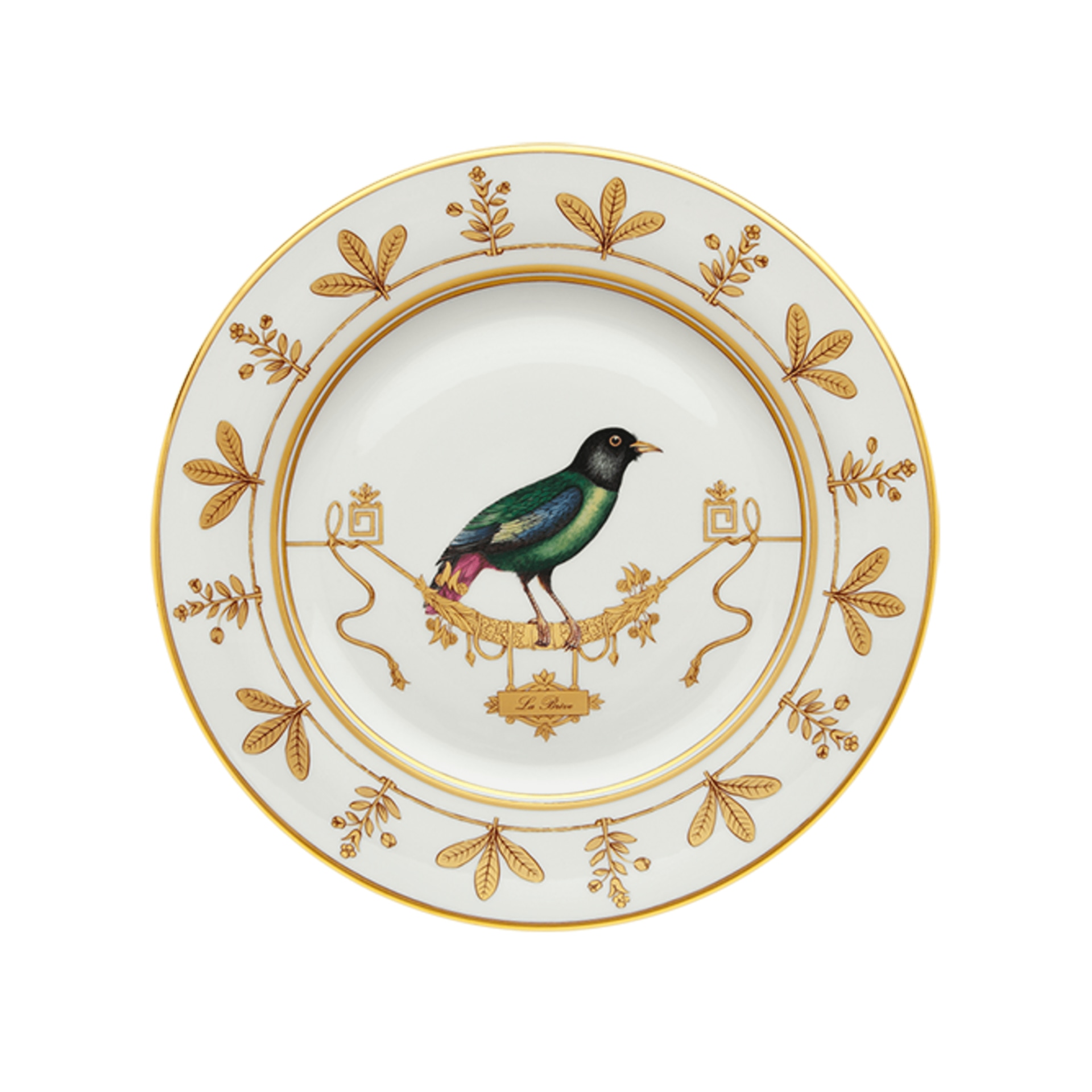 Ginori 1735, Voliere, Presentation plate
