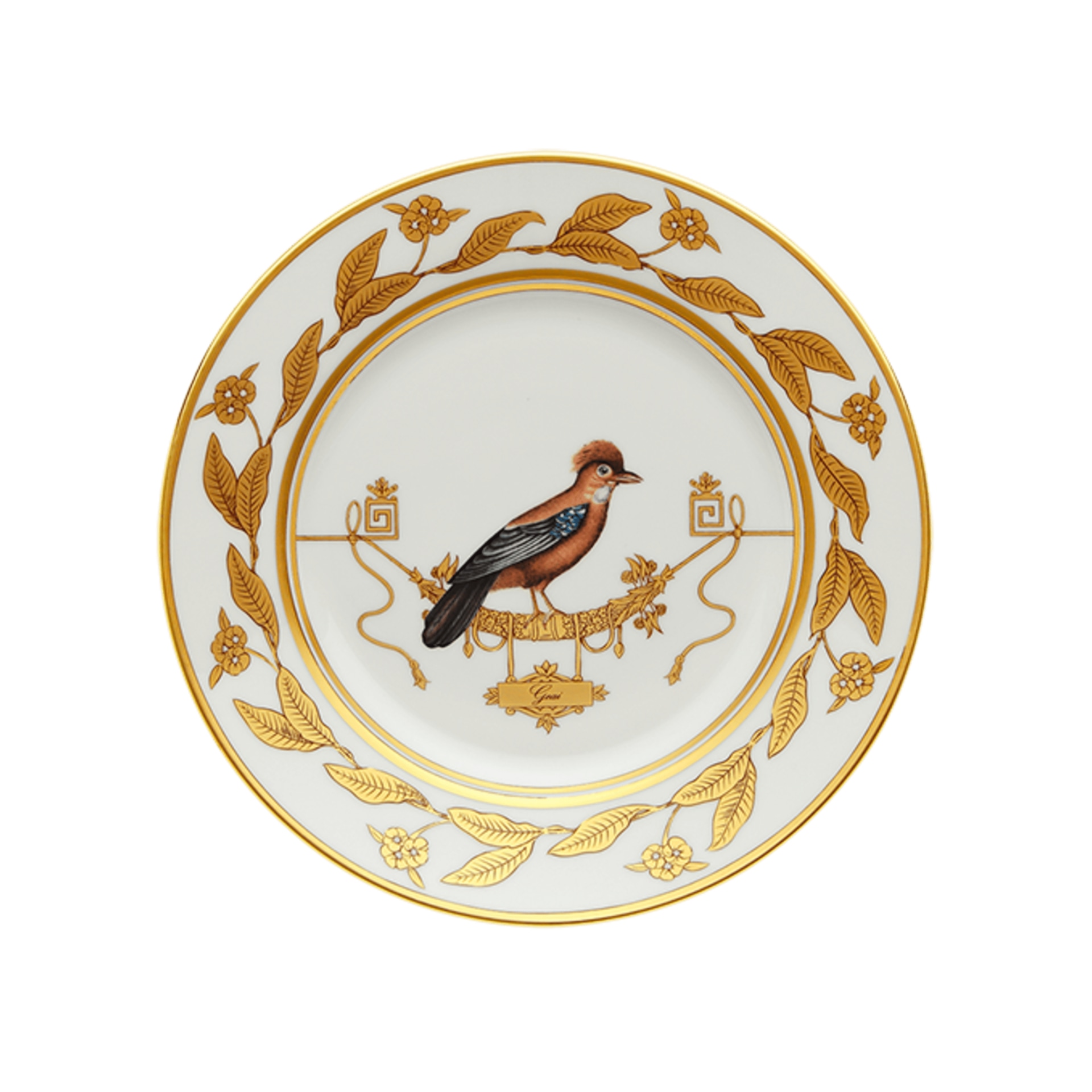 Ginori 1735, Voliere, Dessert plate