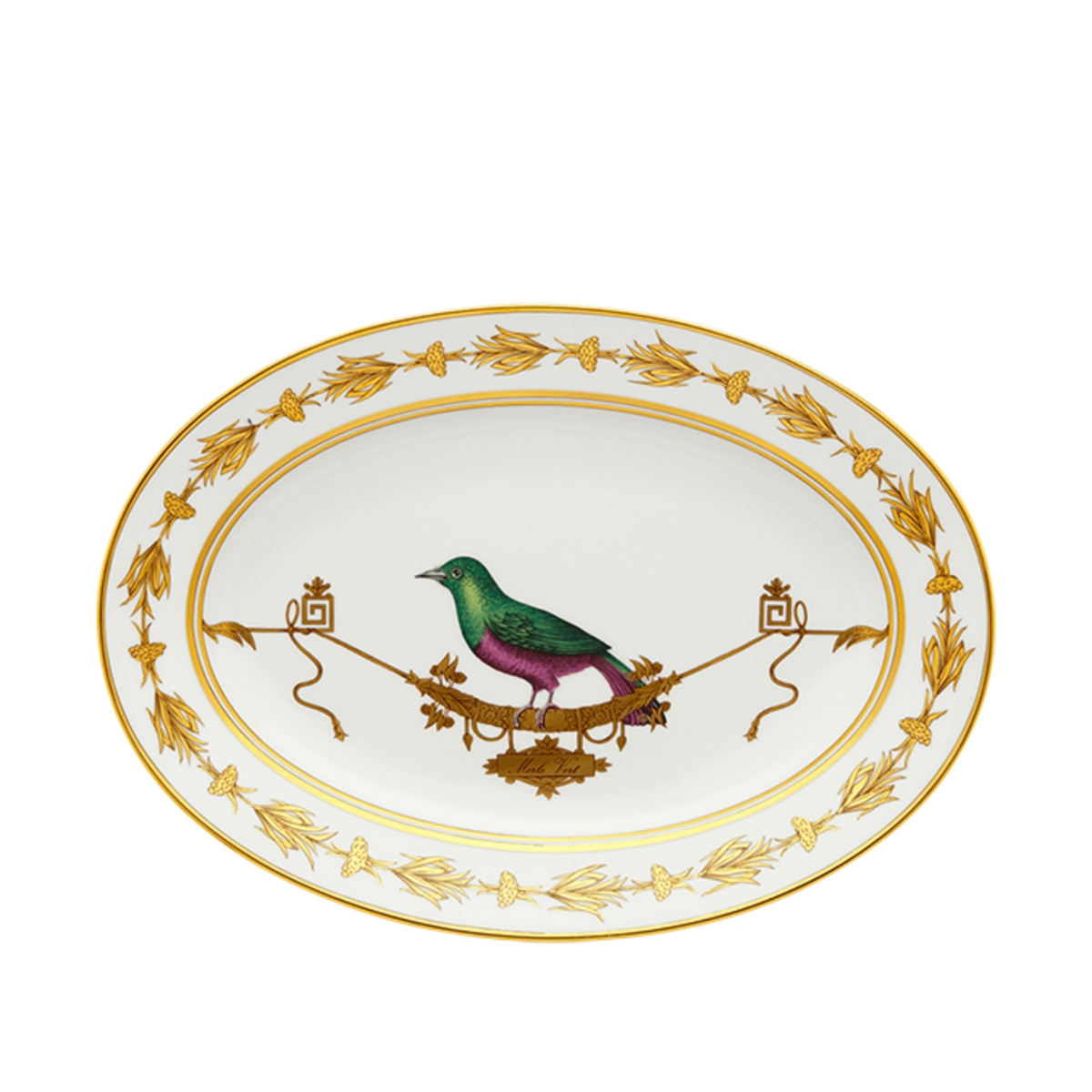 Ginori 1735, Voliere, Oval platter